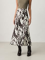 Vache - Jupe midi en satin imprimée - Image 2 of 6
