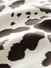 Vache - Jupe midi en satin imprimée - Image 6 of 6