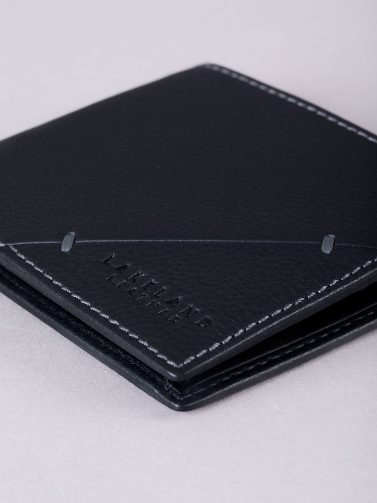 Lakeland Leather Black Allerdale Bi-Fold Wallet - Image 4 of 4