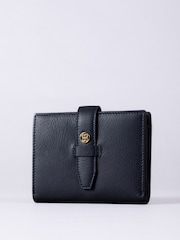 Lakeland Leather Blue Small Icon Stud Tab Purse - Image 1 of 4