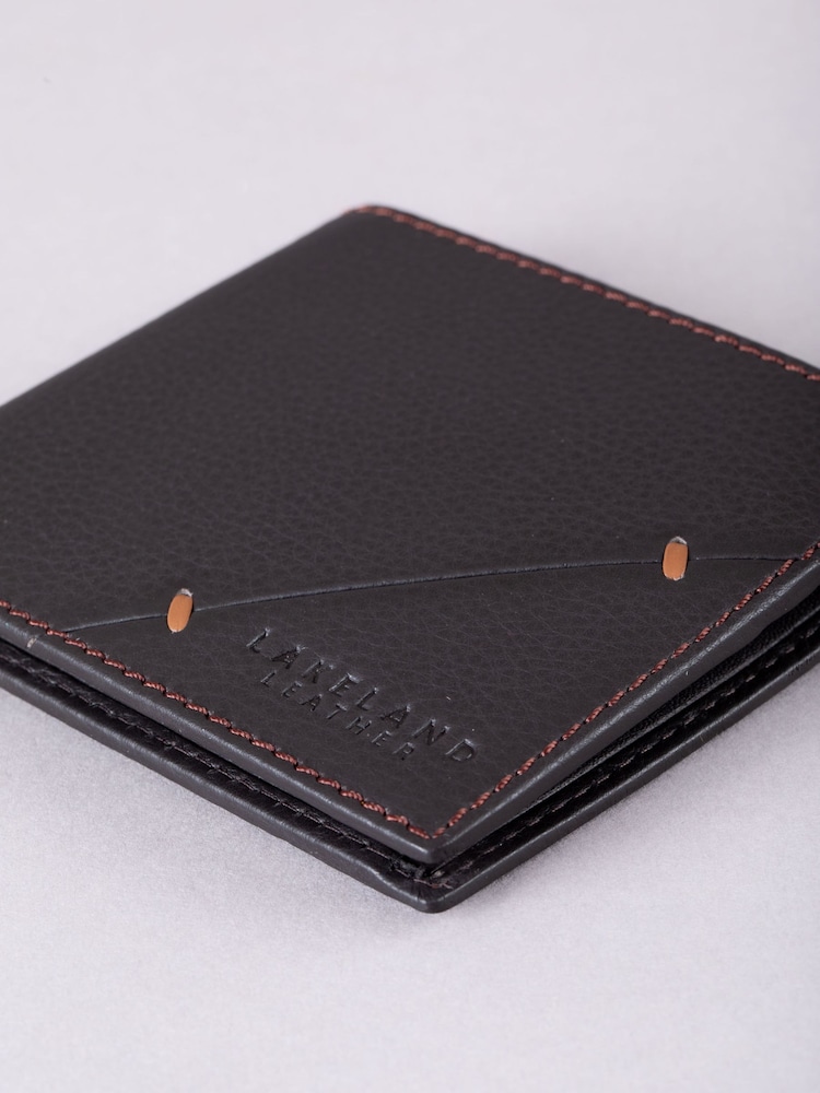 Lakeland Leather Black Chrome Allerdale Bi-Fold Wallet - Image 4 of 4