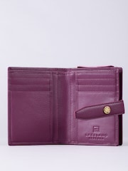 Lakeland Leather Pink Small Icon Stud Tab Purse - Image 4 of 4