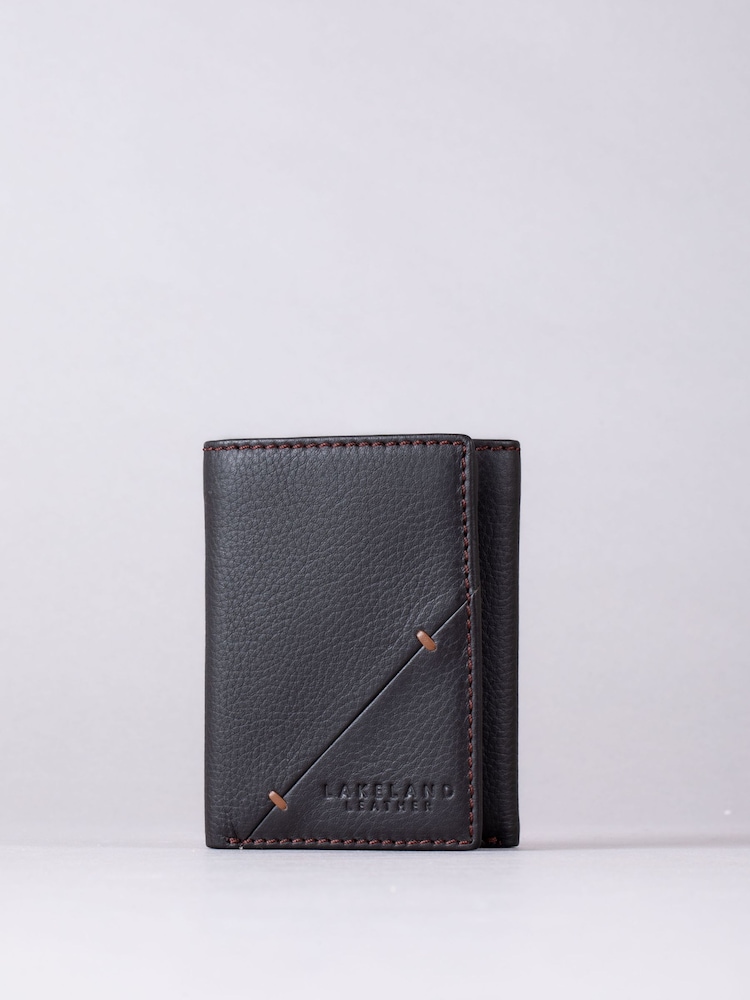 Lakeland Leather Brown Allerdale Tri-Fold Wallet - Image 2 of 4 Lakeland Leather Brown Allerdale Tri-Fold Wallet - Image 2 of 4