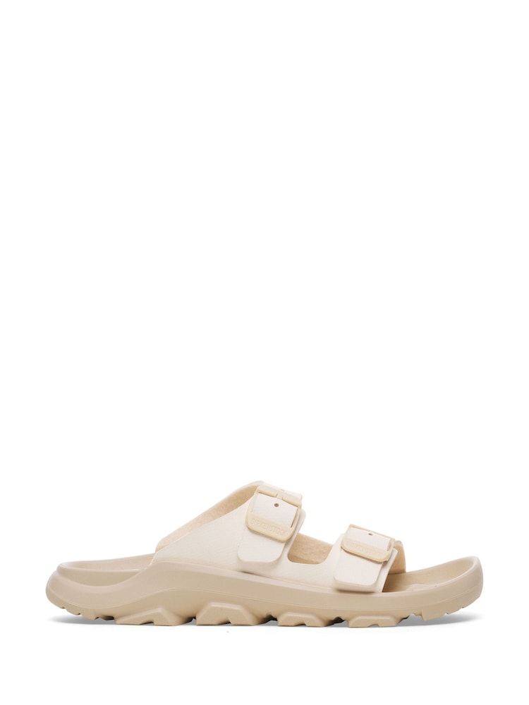 Birkenstock White Mogami Birko Flor Sandals - Image 1 of 3