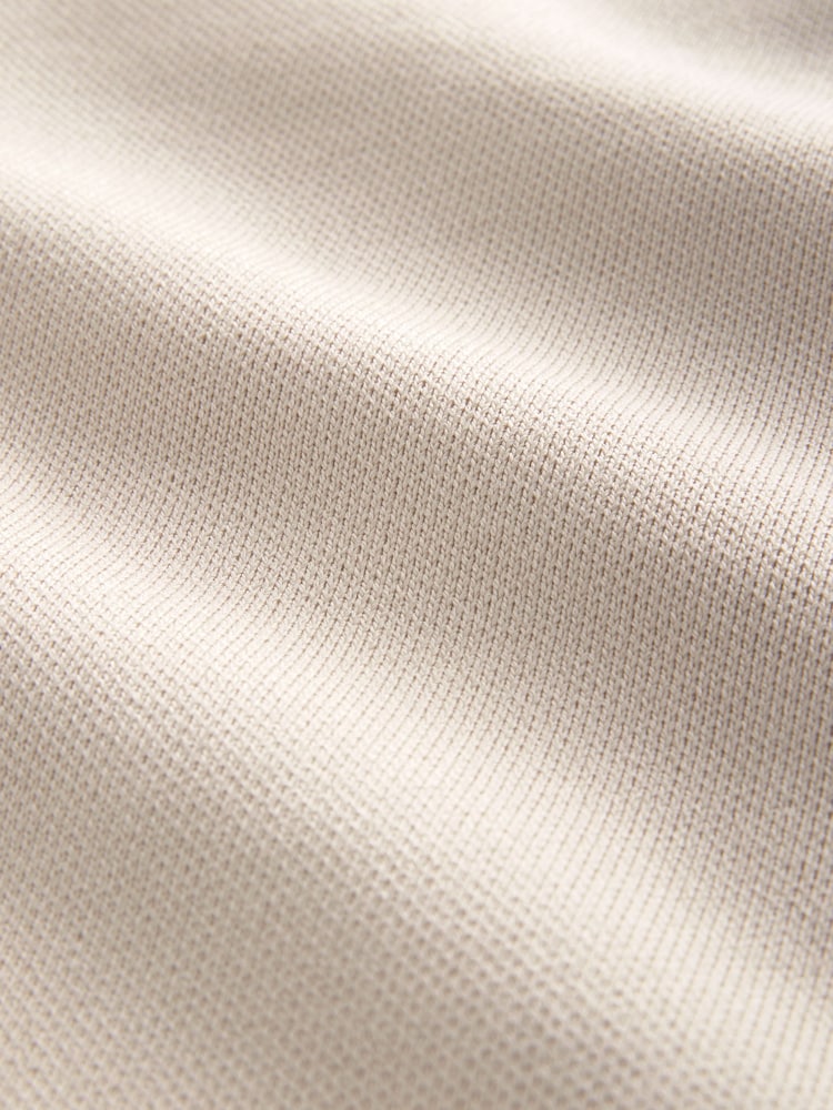 Cream Crew Neck Knitted Smart Jacket - Image 6 of 6