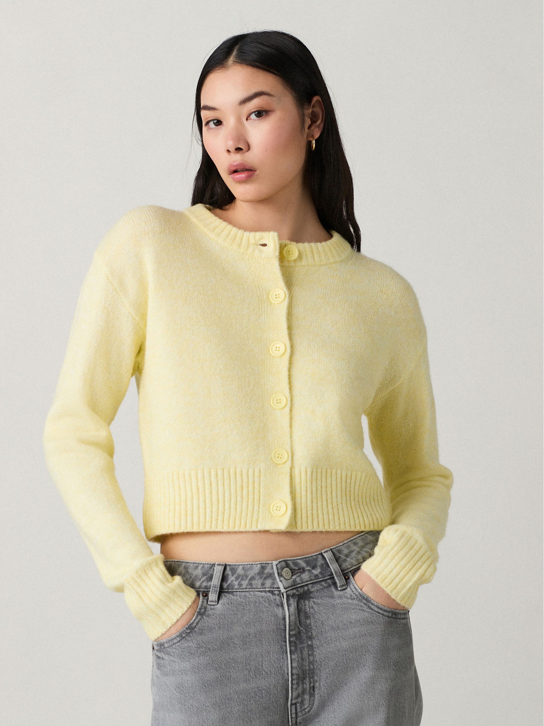 Spring Autumn Single-Breasted Women Sweater Loose Joker