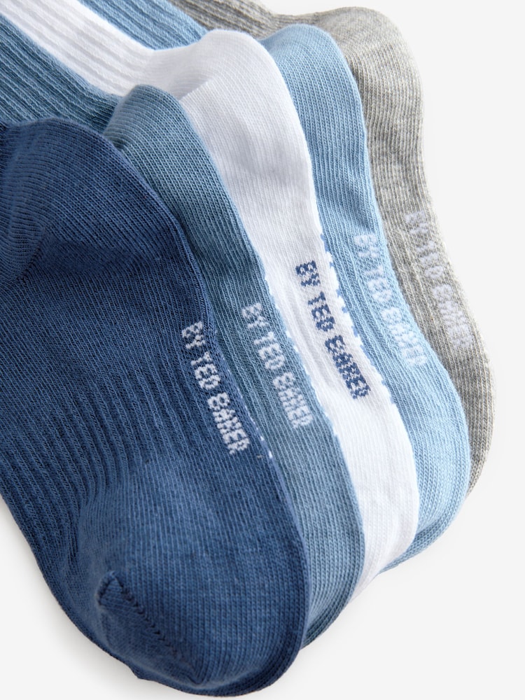 Baker by Ted Baker Boys Socks 5 Pack - Image 7 of 8