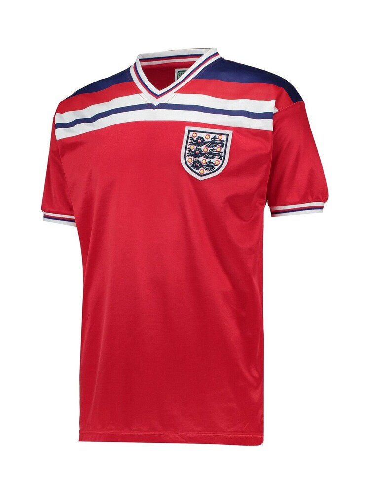 Fanatics Red England 1982 World Cup Finals Away Shirt - Image 1 of 3
