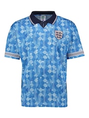 Fanatics Blue England 1990 World Cup Finals Third Shirt - Image 2 of 3