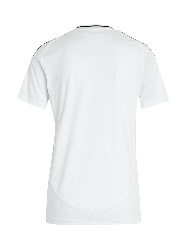 adidas White Real Madrid Home Womens Shirt 2024-25 - Image 3 of 3