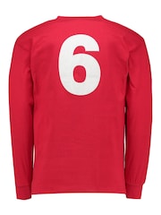 Fanatics Red 100% Cotton England 1966 World Cup Final Away Shirt - Image 3 of 3