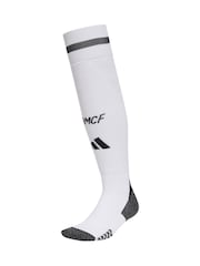 adidas White Real Madrid Home Socks 2024-25 - Image 1 of 3