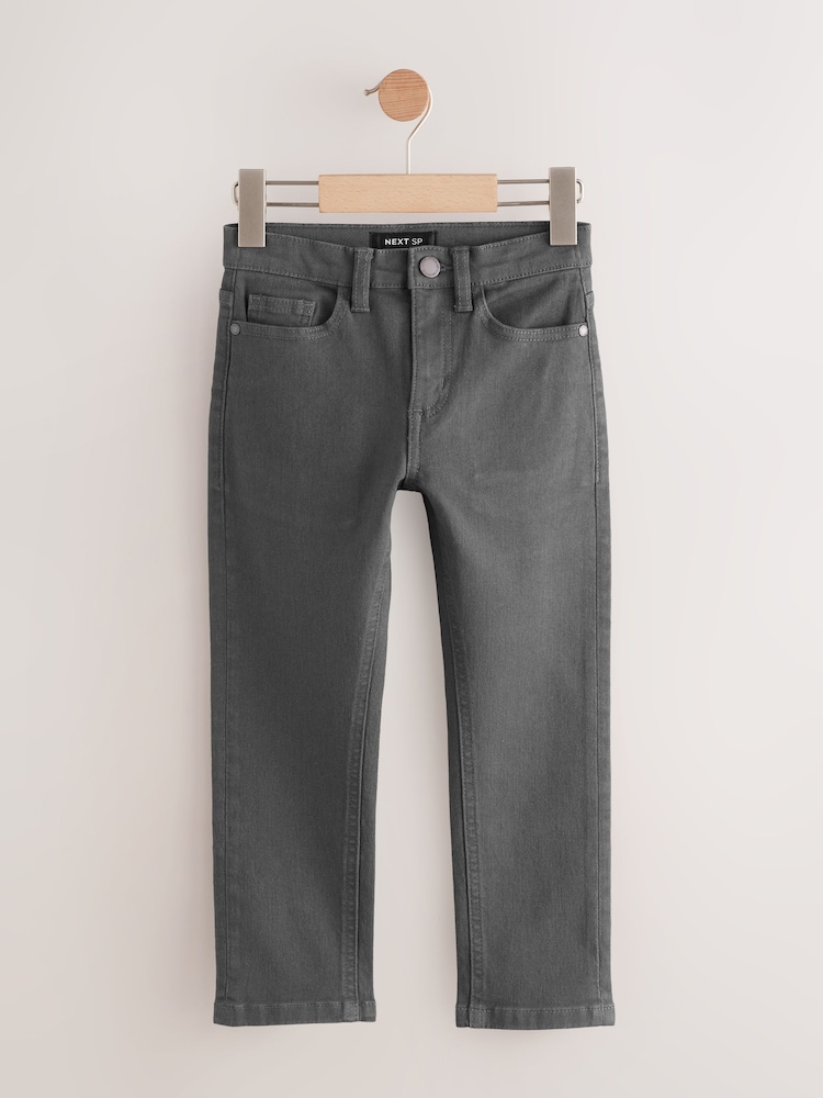Charcoal Grey 5 Pocket Trousers - Image 1 of 4