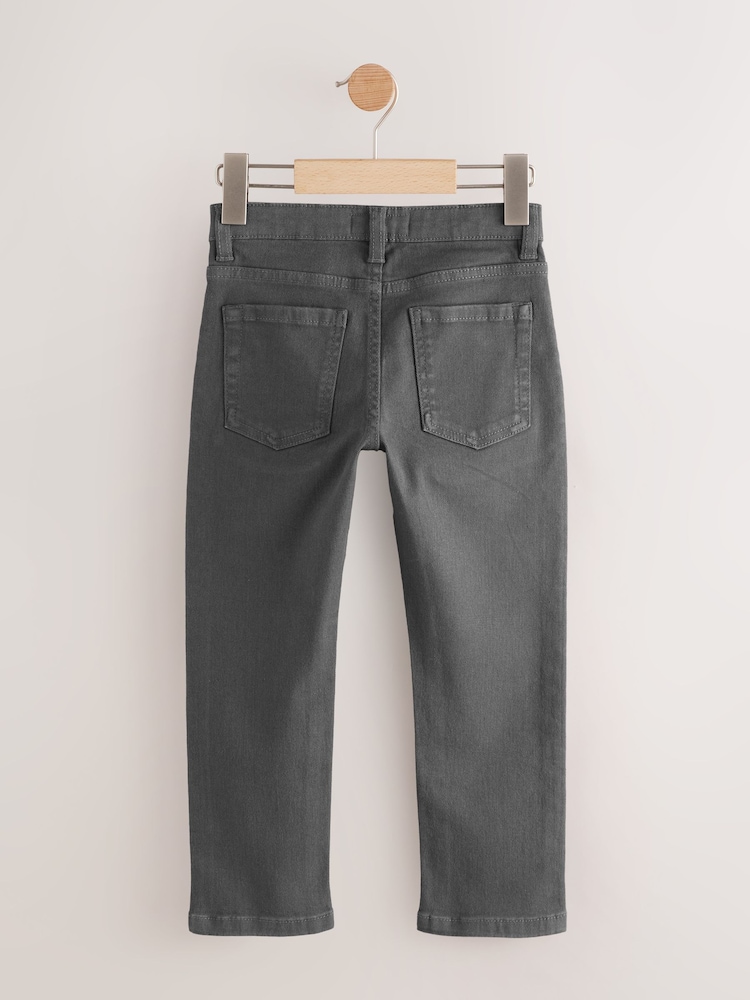 Charcoal Grey 5 Pocket Trousers - Image 2 of 4
