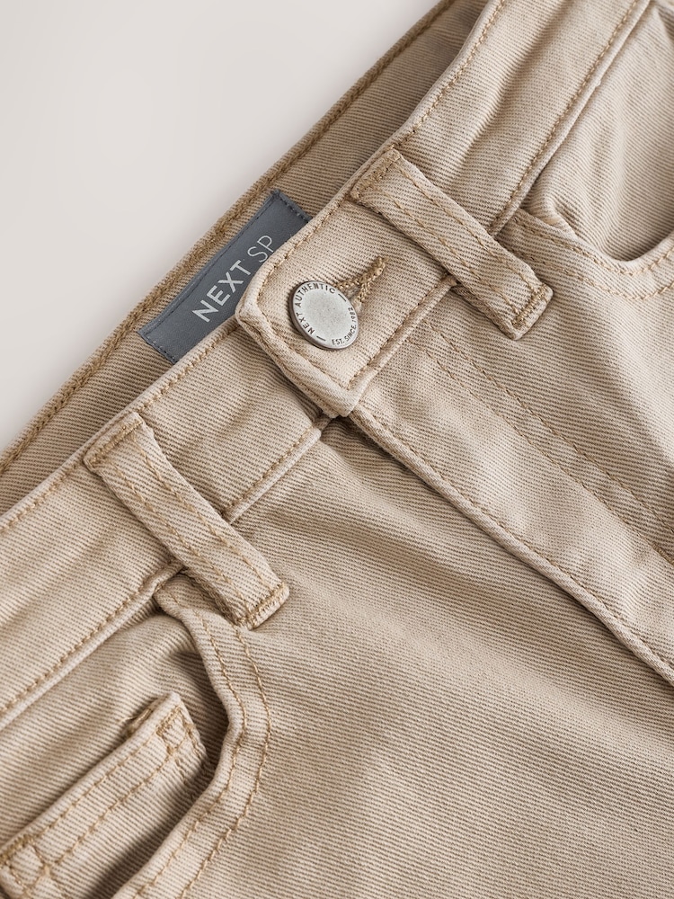 Tan Brown 5 Pocket Trousers - Image 2 of 2