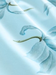 Floral Blue Printed Swim Shorts - Image 9 of 9