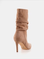 Novo Natural Dekota Ruched Point Mid Calf Boots - Image 3 of 5
