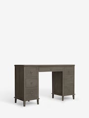 Dark Grey Sadie Solid Mango Wood 7 Drawer Console Dressing Table - Image 8 of 10