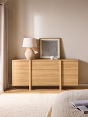 Light Natural Noa Oak Effect 9 Drawer Chest of Drawers - Image 1 of 8