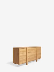 Light Natural Noa Oak Effect 9 Drawer Chest of Drawers - Image 6 of 8