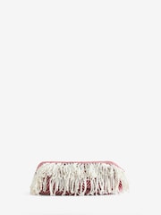 Red Herringbone Cosy Throw - Image 5 of 5
