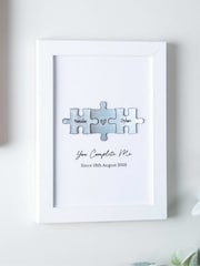 You Complete Me Puzzle Print by No Ordinary Gift - Image 1 of 1