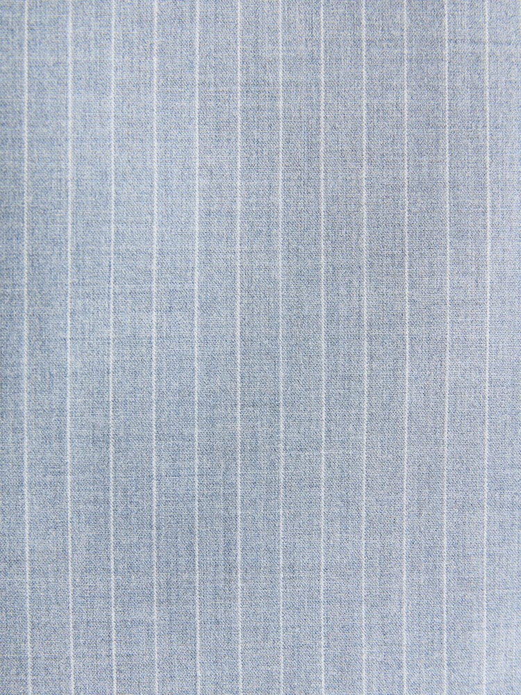 Blau - Schmale Passform - Striped Suit Jacket - Bild 12 von 12 Blau - Schmale Passform - Striped Suit Jacket - Bild 12 von 12
