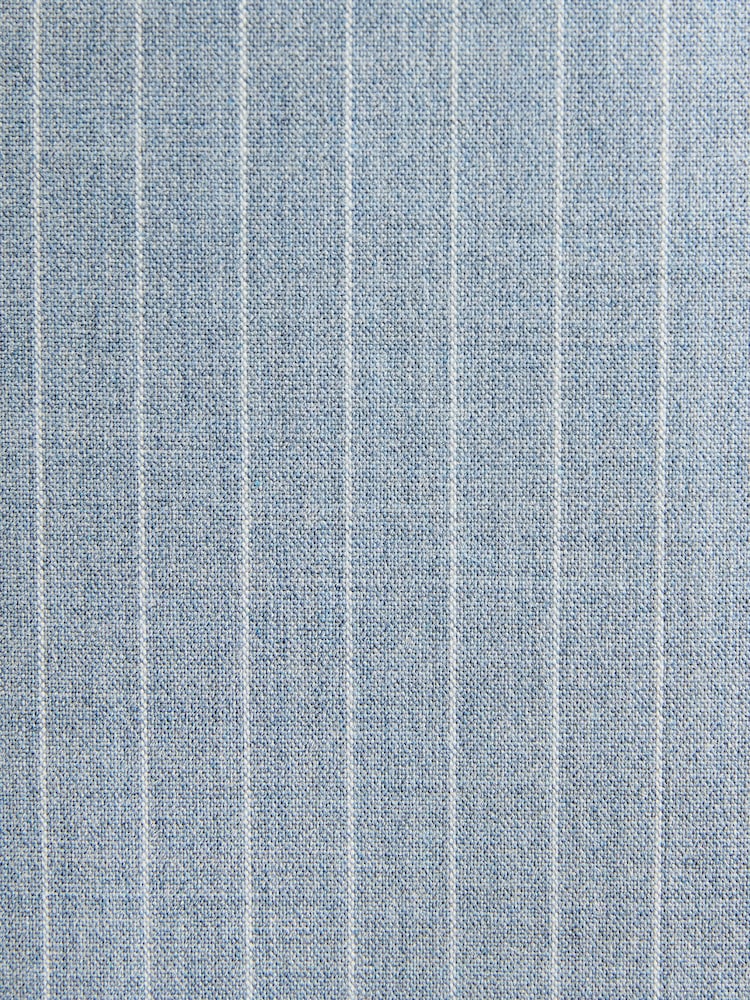 Blue Striped Suit Waistcoat - Image 10 of 10