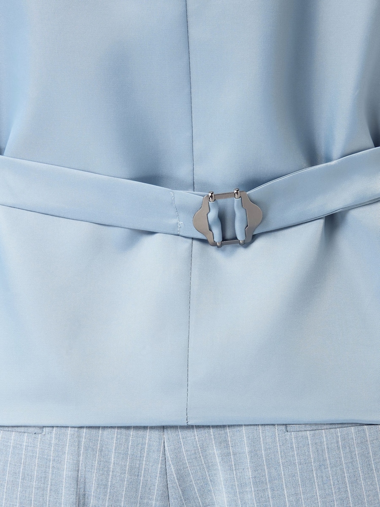 Blau - Striped Suit Waistcoat - Image 2 of 2