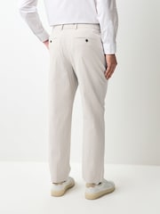 neutre - Pantalon de costume slim en seersucker rayé - Image 5 of 6