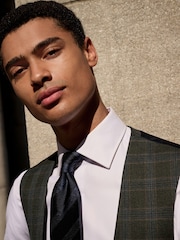 Green Trimmed Check Suit Waistcoat - Image 4 of 9