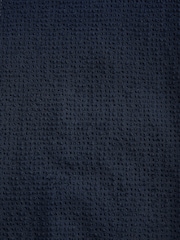 Темно-синий - Slim Fit Seersucker Texture Suit Trousers - Image 9 of 10