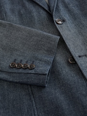 Blauw - Relaxed Fit Denim Suit Jacket - Image 11 of 11