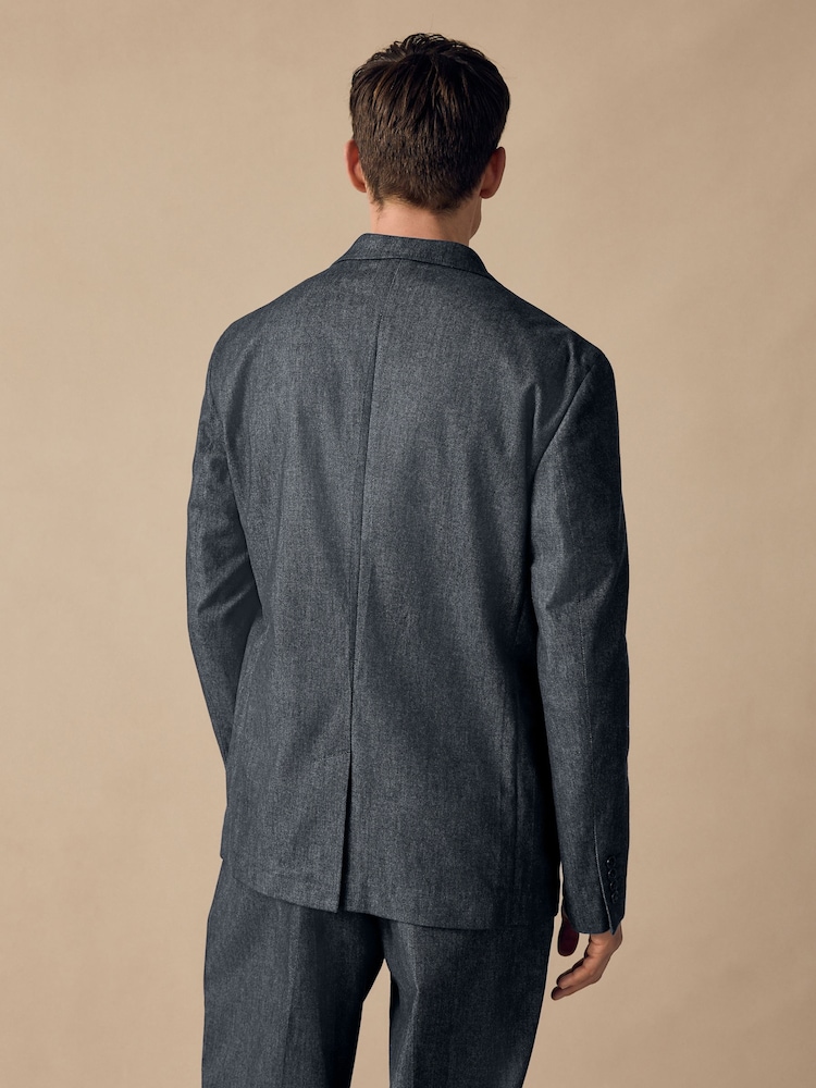 Blauw - Relaxed Fit Denim Suit Jacket - Image 3 of 11