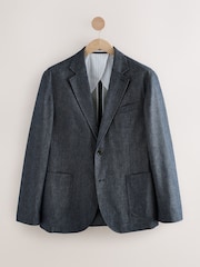 Blauw - Relaxed Fit Denim Suit Jacket - Image 7 of 11