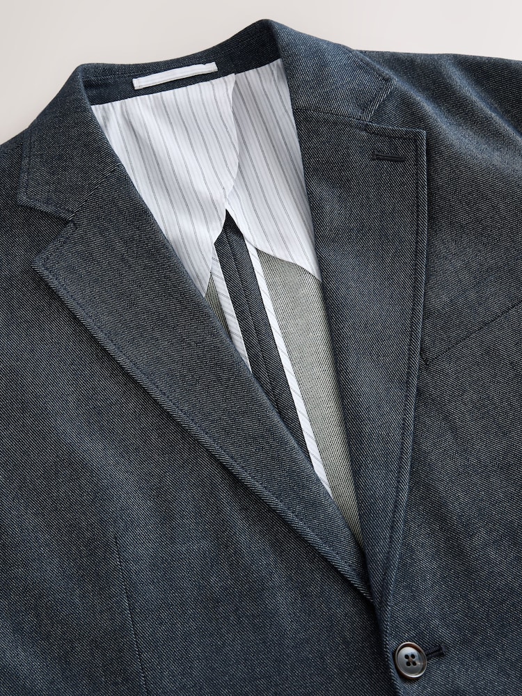 Blauw - Relaxed Fit Denim Suit Jacket - Image 9 of 11