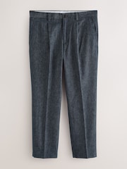 Blue Relaxed Fit Denim Suit Trousers - Image 7 of 13