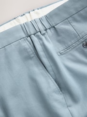 Blue Slim Fit TENCEL™ Suit Trousers - Image 10 of 11