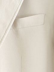 Neutral Slim Fit TENCEL™ Suit Jacket - Image 9 of 9