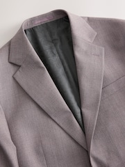Rose - Veste de costume texturée classique Coupe classique - Image 7 de 10