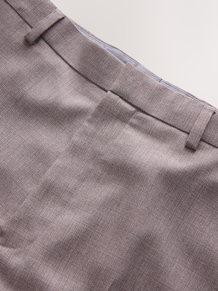 Roze - Regular Fit Textured Suit Trousers - Image 8 of 10