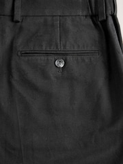 Black Slim Fit TENCEL™ Suit Trousers - Image 10 of 10