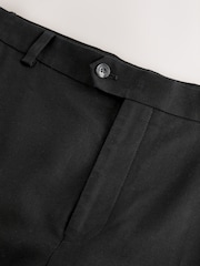 Black Slim Fit TENCEL™ Suit Trousers - Image 8 of 10