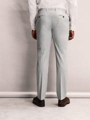Gris - Slim Muscle Fit Motionflex Stretch Suit Trousers - Imagen 6 de 11