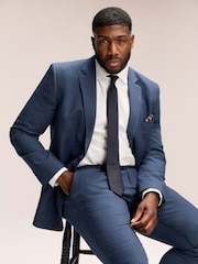 Blue Muscle Fit Motionflex Stretch Suit Jacket - Image 2 of 12
