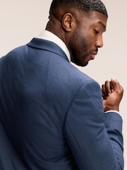 Blue Muscle Fit Motionflex Stretch Suit Jacket - Image 6 of 12