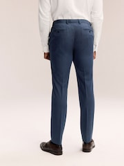 Azul - Slim Muscle Fit Motionflex Stretch Suit Trousers - Imagen 3 de 11