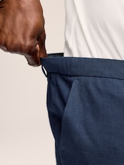 Azul - Slim Muscle Fit Motionflex Stretch Suit Trousers - Imagen 5 de 11