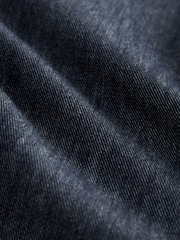 Синий - Denim Look Suit Shacket - Изображение 9 из 11