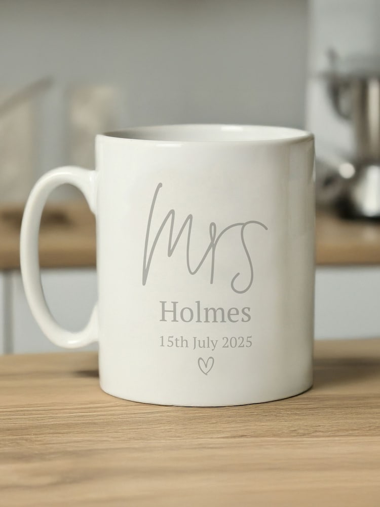 Personalised Mrs Mug by PMC - Image 3 of 3